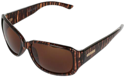 Nine West Womens Print Rectangular Sunglasses
