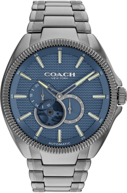 Men's Automatic Jackson Gray Stainless Steel Watch 45mm