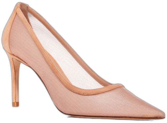 Metallic Mesh Heels, Stuart Weitzman Shoes, Cut Out Mesh