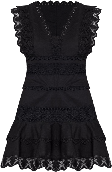 strapless open back dress Sequins Lace Mini Dress – Endless Rose
