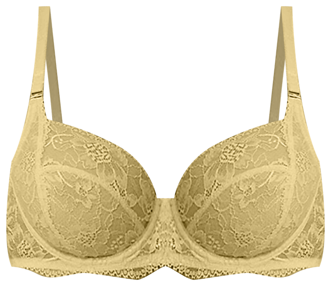 Women's Unlined Lace Full Coverage Bra