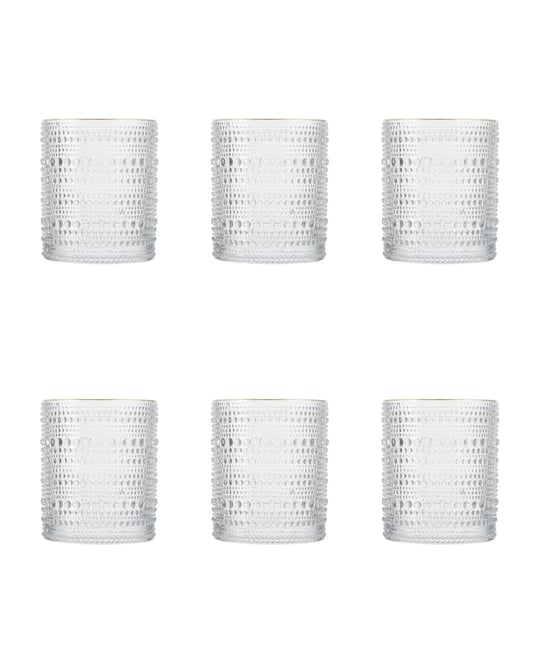 Jupiter Double Old Fashioned Glasses, Set of 6