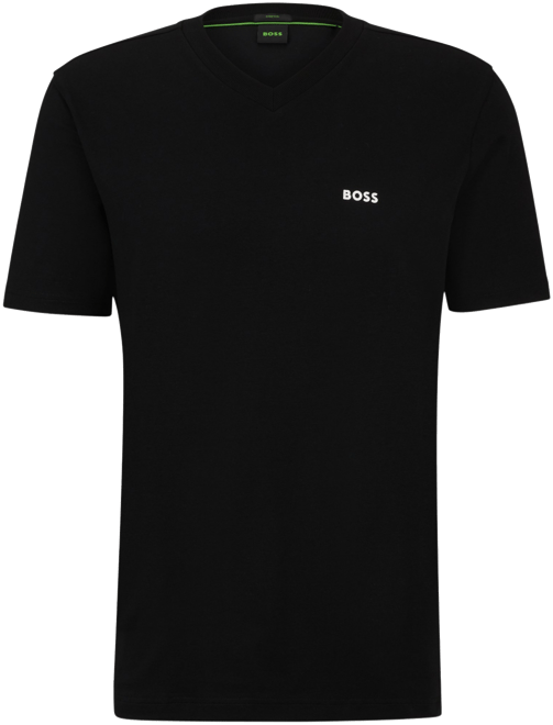 Boss by  Men's Contrast Logo Regular-Fit T-Shirt