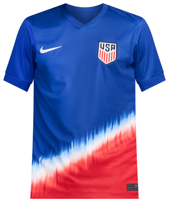 USMNT 2024 Stadium Away Big Kids' Nike Dri-FIT Soccer Replica Jersey
