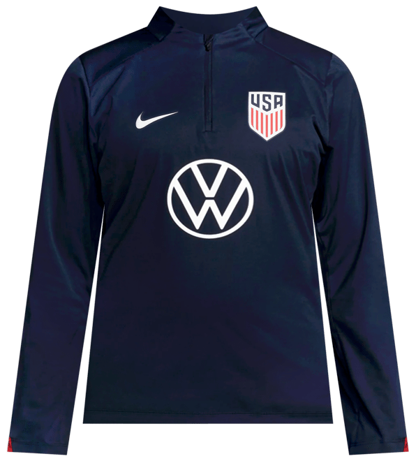 Selección nacional de fútbol masculino de Estados Unidos Strike Playera de entrenamiento de fútbol para niño talla grande Nike Storm-FIT