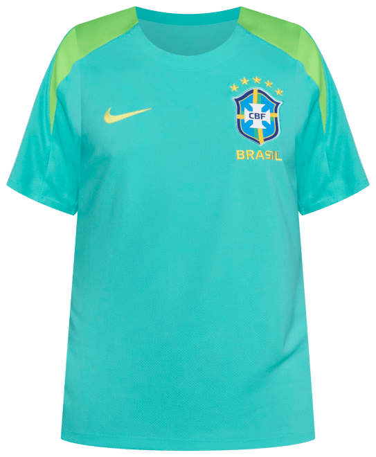 Brazil Strike Men's Nike Dri-FIT Soccer Short-Sleeve Knit Top