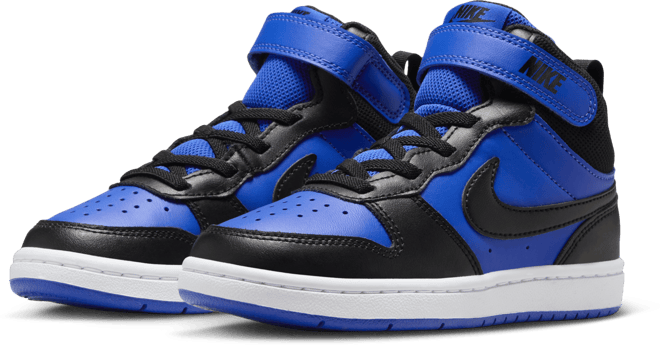 Nike Court Borough Mid 2 Tenis para niños de preescolar