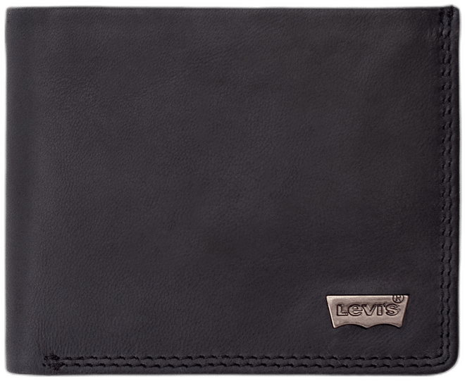 Levi's® Traveller With Ornament Mens Wallet, Color: Black - JCPenney