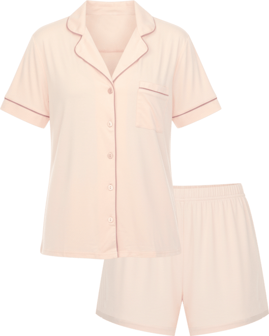 Women's 2 Pc. Short Sleeve Pajama Set