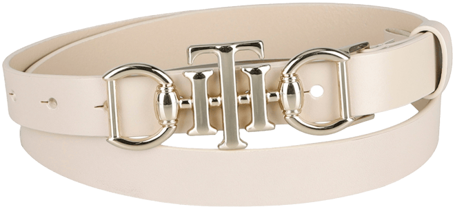 Women's Skinny Double Ended Horsebit Buckle Dress Casual Belt