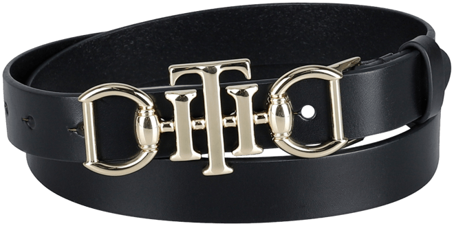 Women's Skinny Double Ended Horsebit Buckle Dress Casual Belt