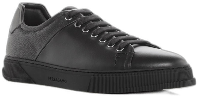 【24AW NEW】FERRAGAMO_men/ Clayton トーナルレザー スニーカー 24AW NEW】FERRAGAMO_men/ Clayton トーナルレザー スニーカー
