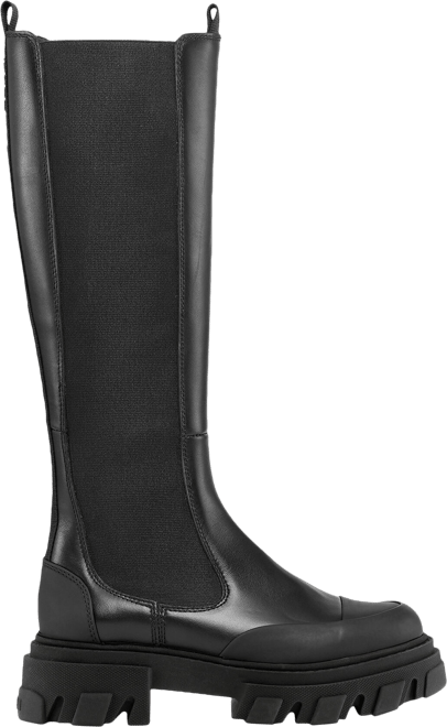 Black high chelsea boots hotsell