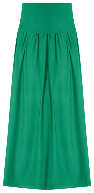 Foldover Maxi Pocket Skirt