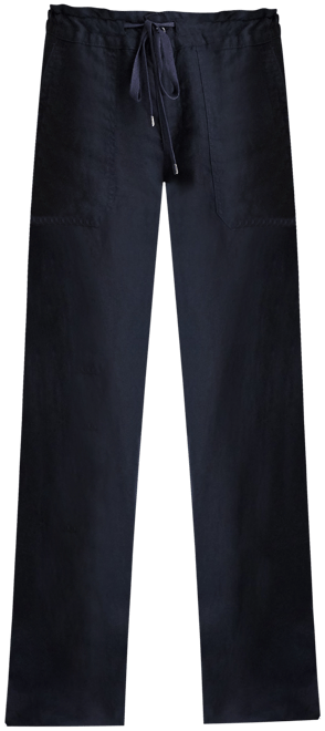 Lauren Ralph Lauren Wide Leg Linen Pants | Dillard's