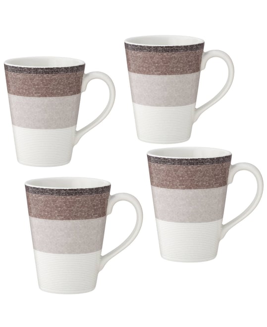 Colorscapes Canyon Layers 4 Piece Mug Set, 12 oz