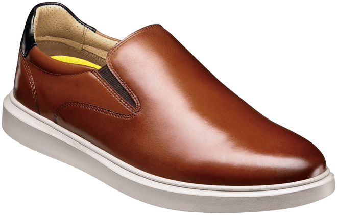 Men's Social Plain Toe Slip On Sneaker