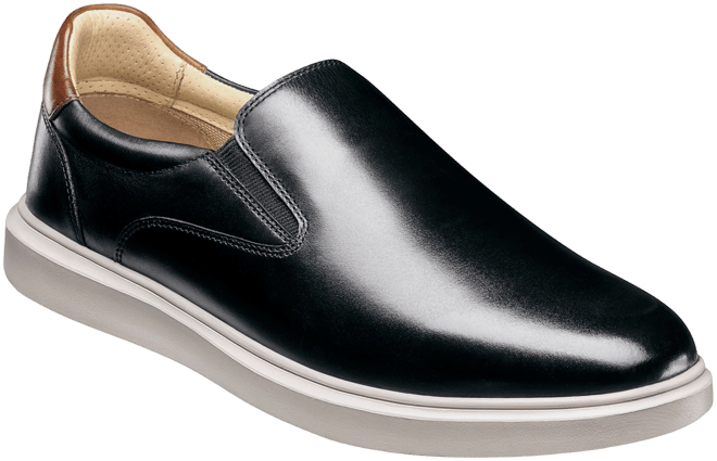 Men's Social Plain Toe Slip On Sneaker