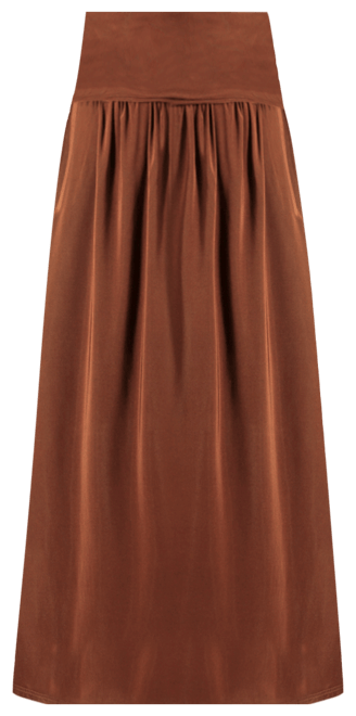 Foldover Maxi Pocket Skirt