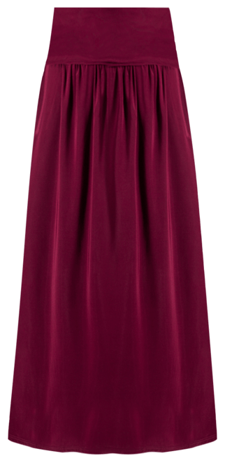 Foldover Maxi Pocket Skirt