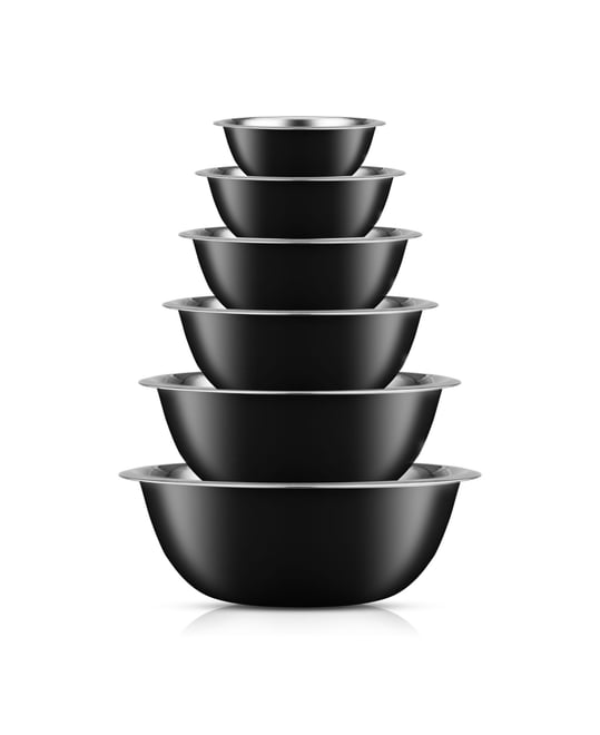 Stainless Steel Mixing Bowl, Set of 6