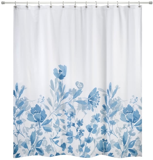 Mystic Floral Shower Curtain, 72" x 72"