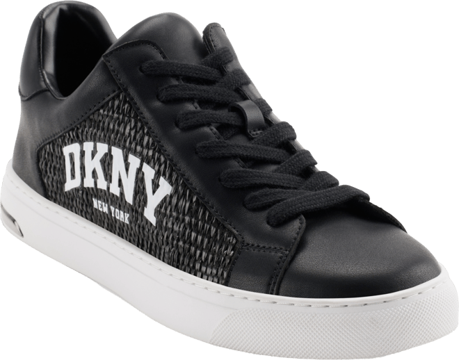 Women's Abeni Arch Raffia Logo Low-Top Sneakers