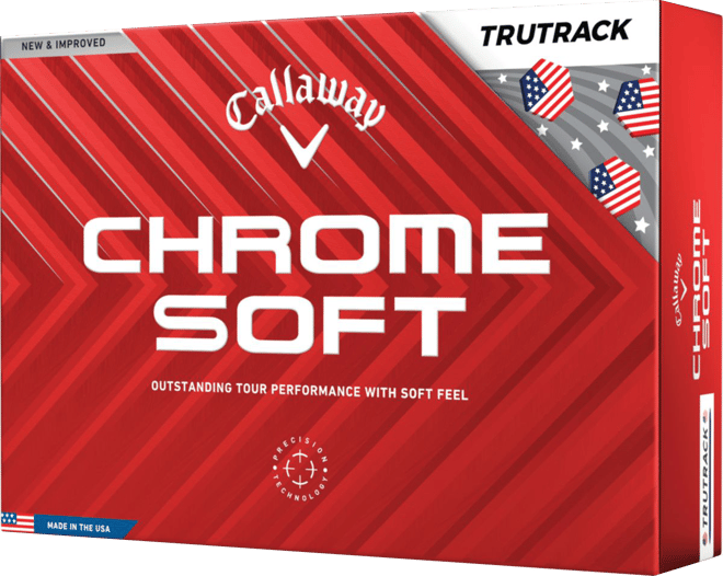 Callaway 2024 Chrome Soft USA TruTrack Golf Balls | Dick's