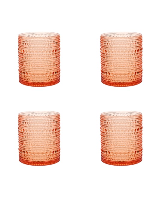 Orbetto Outdoor Dof Glasses 10 Oz, Set of 4