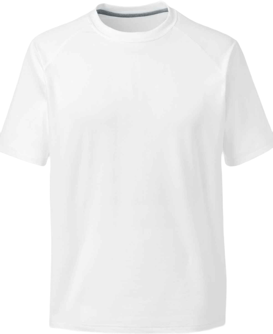 Men's School Uniform Short Sleeve Active Tee