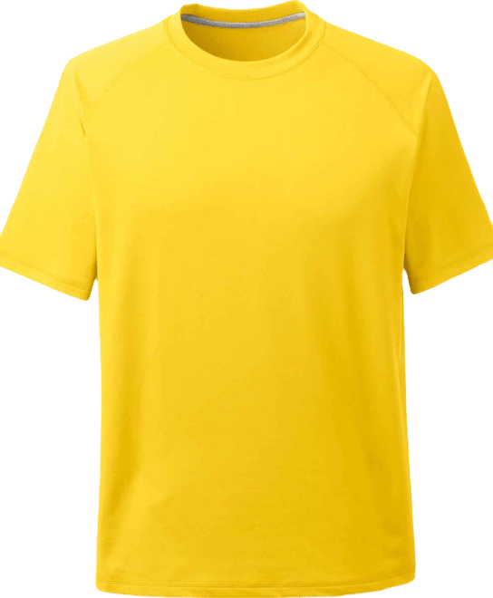 Men's School Uniform Short Sleeve Active Tee