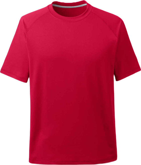 Men's School Uniform Short Sleeve Active Tee