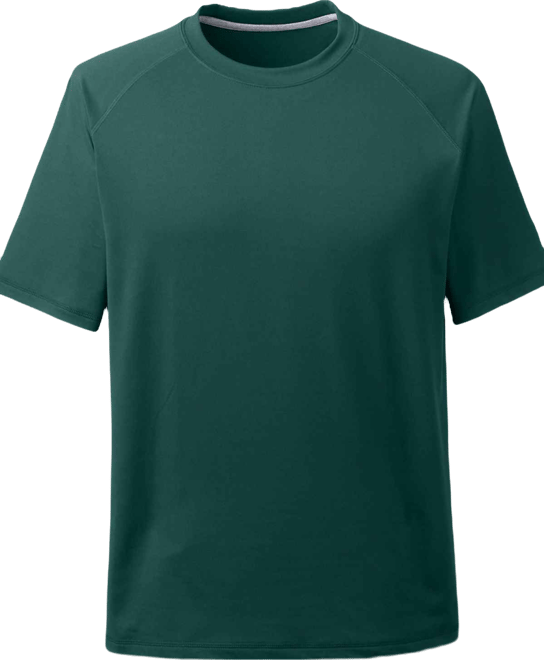 Men's School Uniform Short Sleeve Active Tee