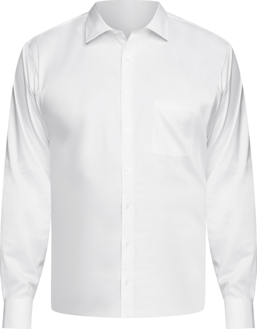 Big Men's Ultra Wrinkle Free Solid Dress Shirt