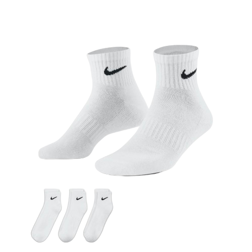 Nike Everyday Cushioned Training Ankle Socks (3 Pairs)