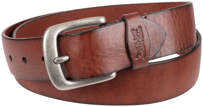 Levi's men's casual on sale leather belt