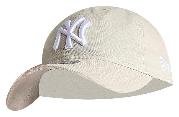 【海外限定】New Era 9TWENTY New York Yankees Beige&White NY New York Yankees Hat 9Twenty Cream White New Era 60348843