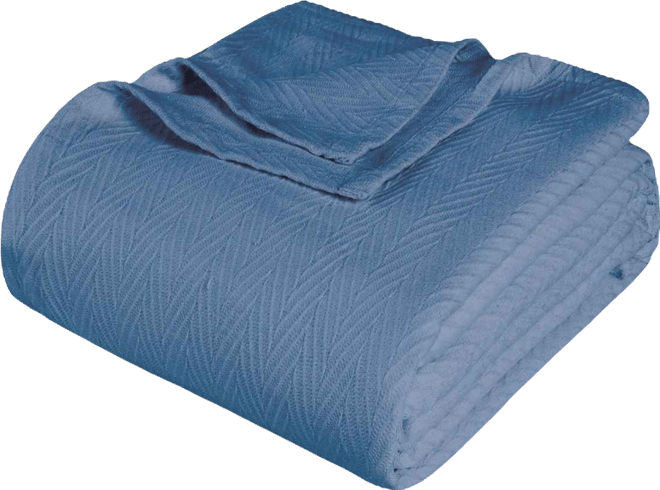 Chevron All Season Cotton Blanket, King