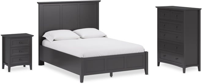 Hedworth Full 3-Pc. Set (Bed, Chest & Nightstand)