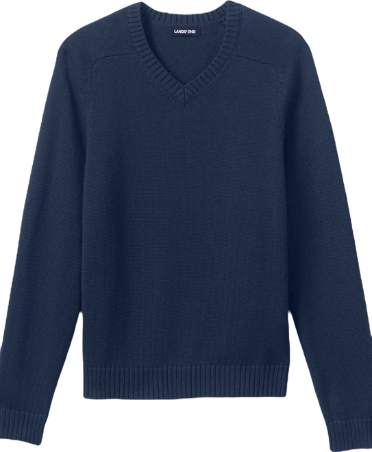 Men's Cotton Modal V-neck Sweater