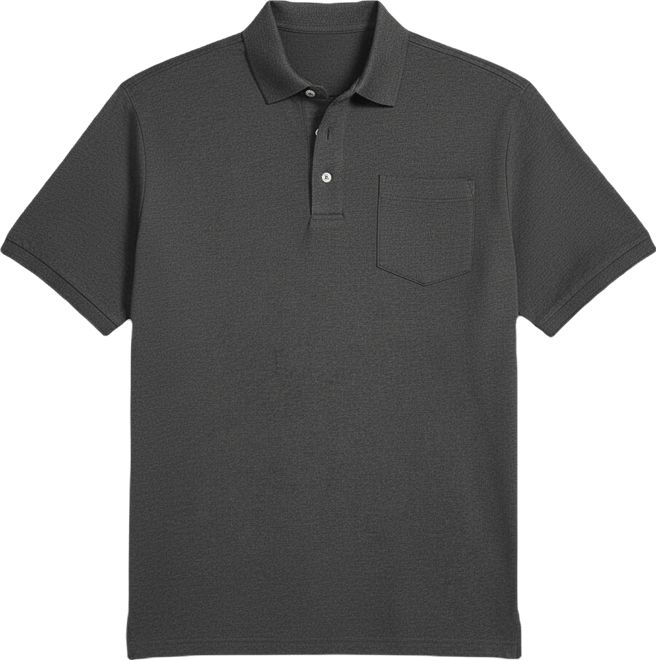 Big & Tall Short Sleeve Cotton Supima Polo Shirt with Pocket