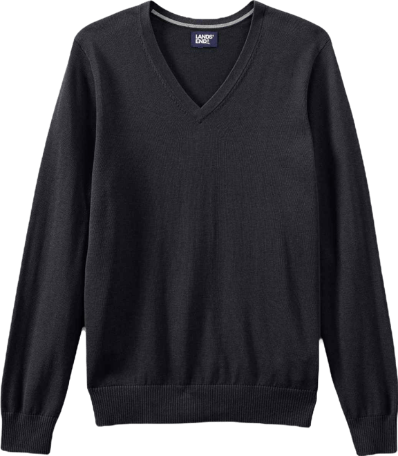 Men's Unisex Cotton Modal Vneck Pullover Sweater