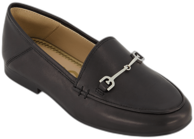 Little and Big Girls Leo Loraine Metallic Logo Loafer