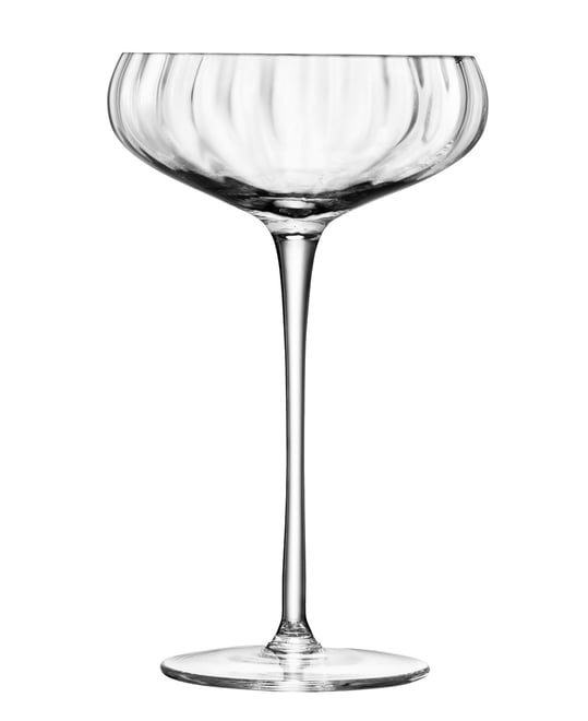 Aurelia Champagne Saucer 10oz Clear Optic x 2