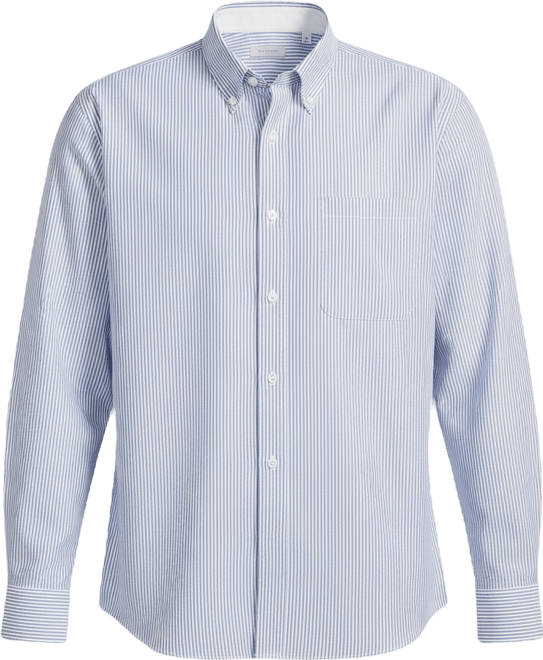 men's traditional fit solid no iron supima oxford dress shirt Lands' End Men's Traditional Fit No Iron Supima Oxford Dress Shirt