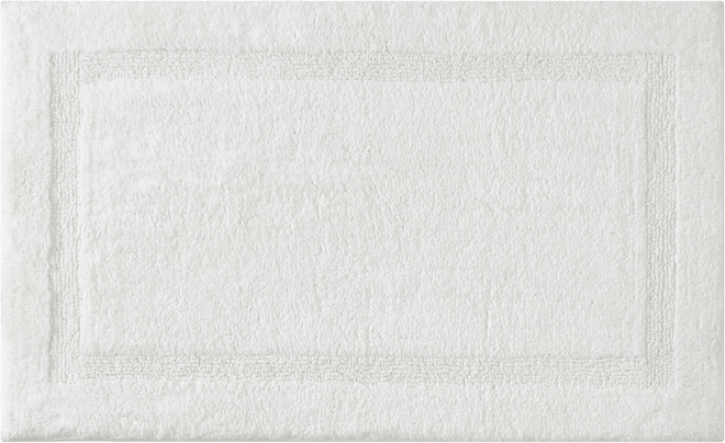 Peniston Solid Cotton Tufted Bath Runner Rug, 24" x 40"