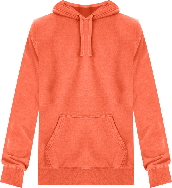 Men's Garment Dyed Fleece Hoodie