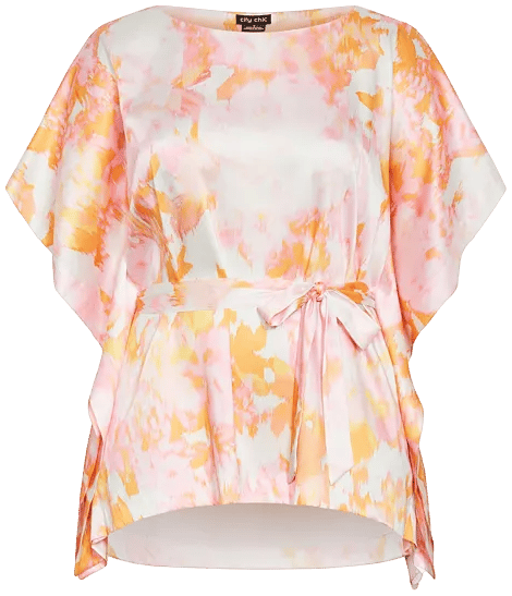 Women's Sunset Print Top