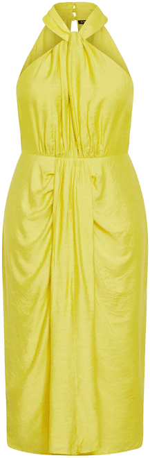 Women's Briella Halter Twist Front Maxi Dress