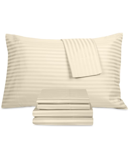 NEW FAIRFIELD SQUARE COLLECTION discount Brookline 1400 Thread Count 6 Pc. Sheet Set KING